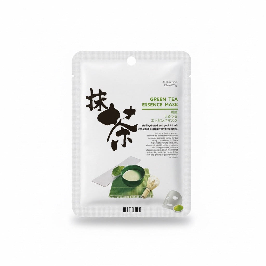 Mitomo green tea mask (抹茶)