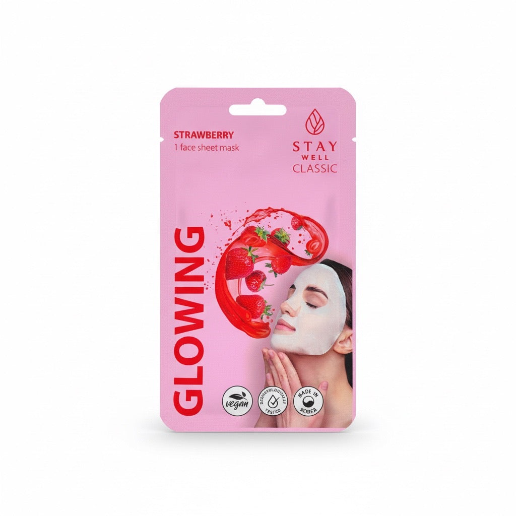 Stay well glowing mask (strawberry)