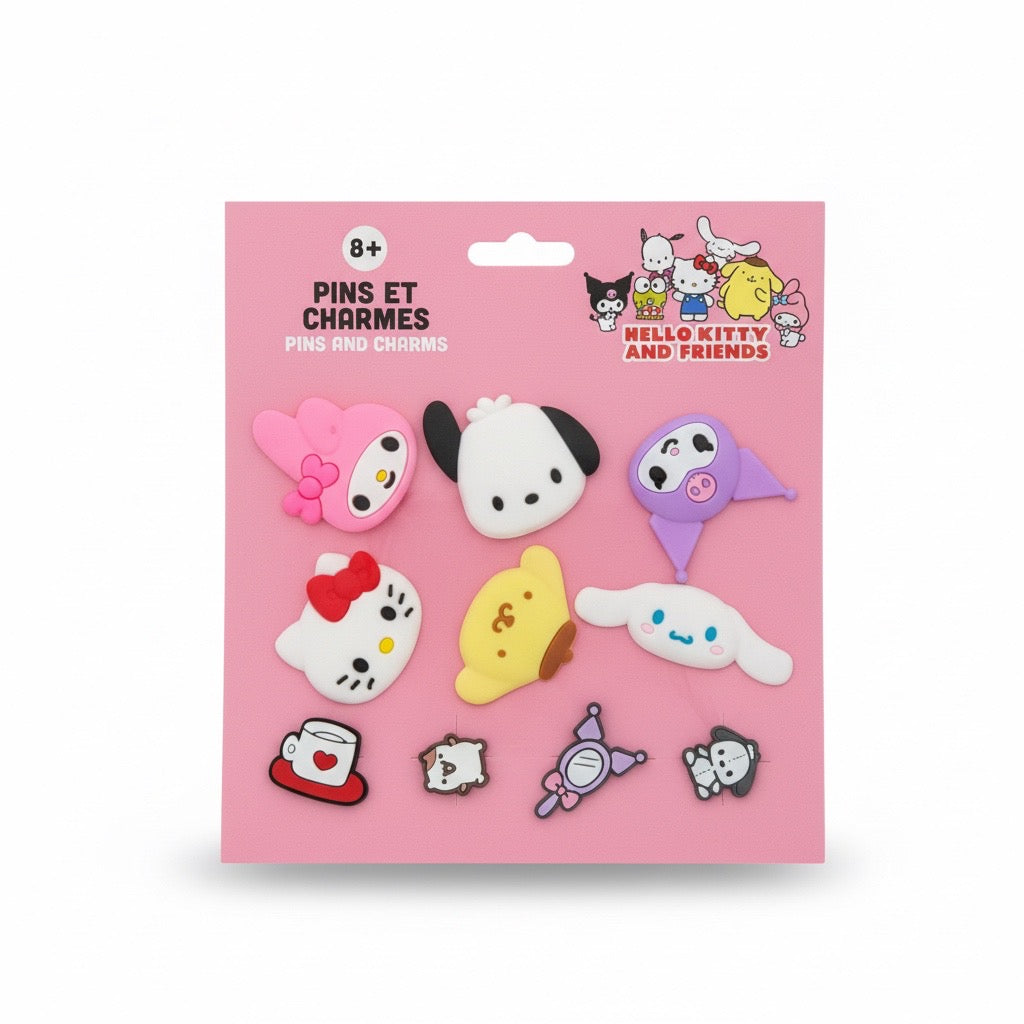 Hello kitty charm crocs