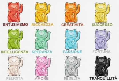 lucky cat (green)