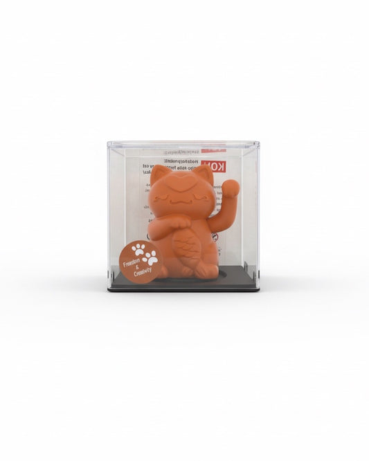 Lucky cat orange