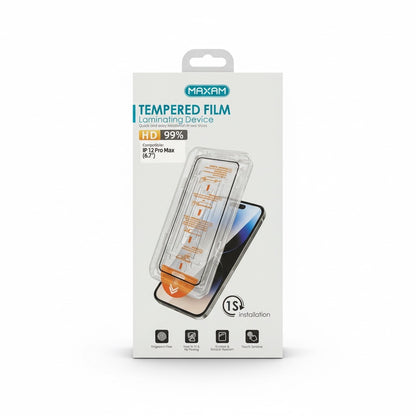 Vetro temperato iPhone 12 Pro Max (6.7”)